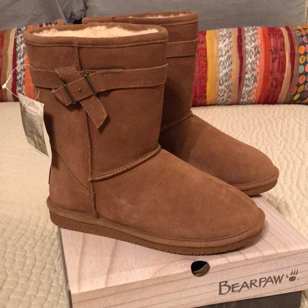 Bearpaw Suede Shortie Boot NWT/NIB